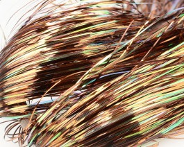 Tinsel Blend Hair, Deep Copper